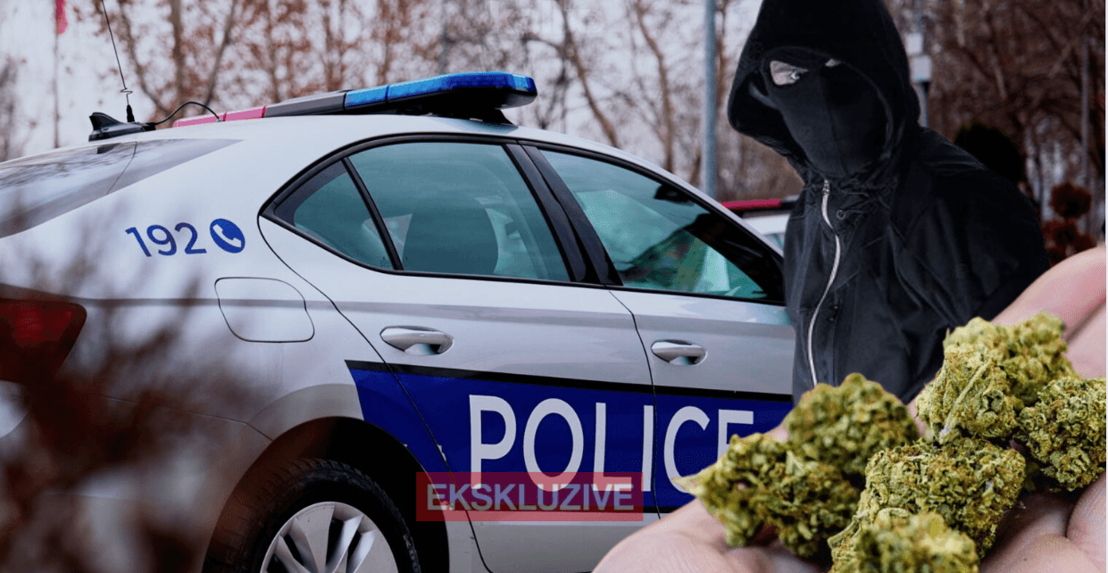 Found at about 20 grams of marijuana in Pristina, this is the 21-year-old who was arrested by police.