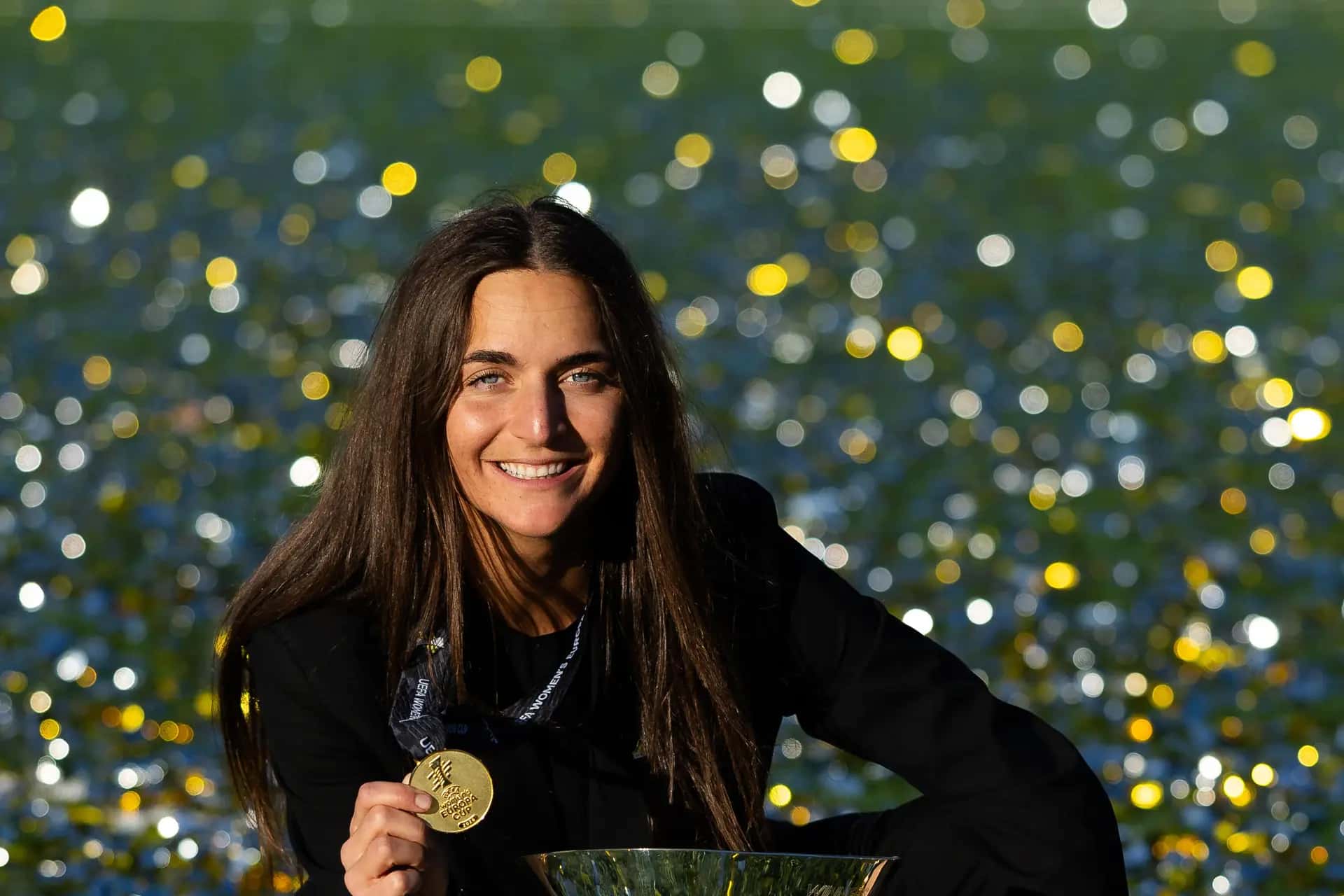 Elena Sadiku, Kosovo-born coach in competition for the Golden Top Prize