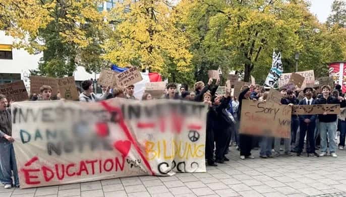 Over 160 thousand people are expected to protest in Germany, young people go against the cost of living and military service