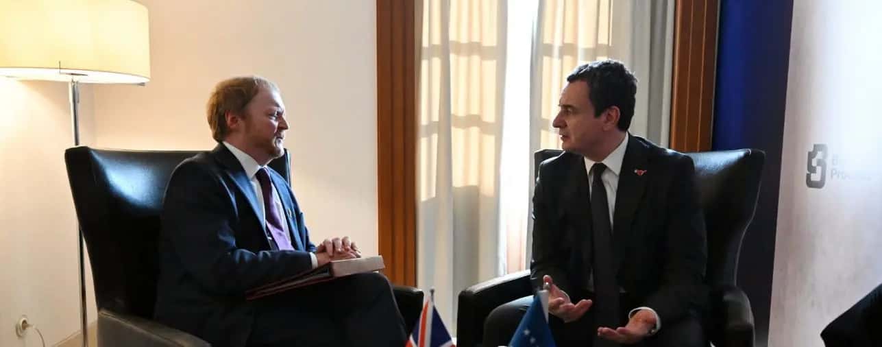 Kurt meets the British Undersecretary: Britain remains Kosovo’s key ally