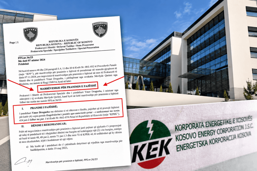 KEK was sentenced to 2 years in prison for misuse of office, but Appeals returns sentence to Ymer Dragusha even the Special Prosecution request softer sentences