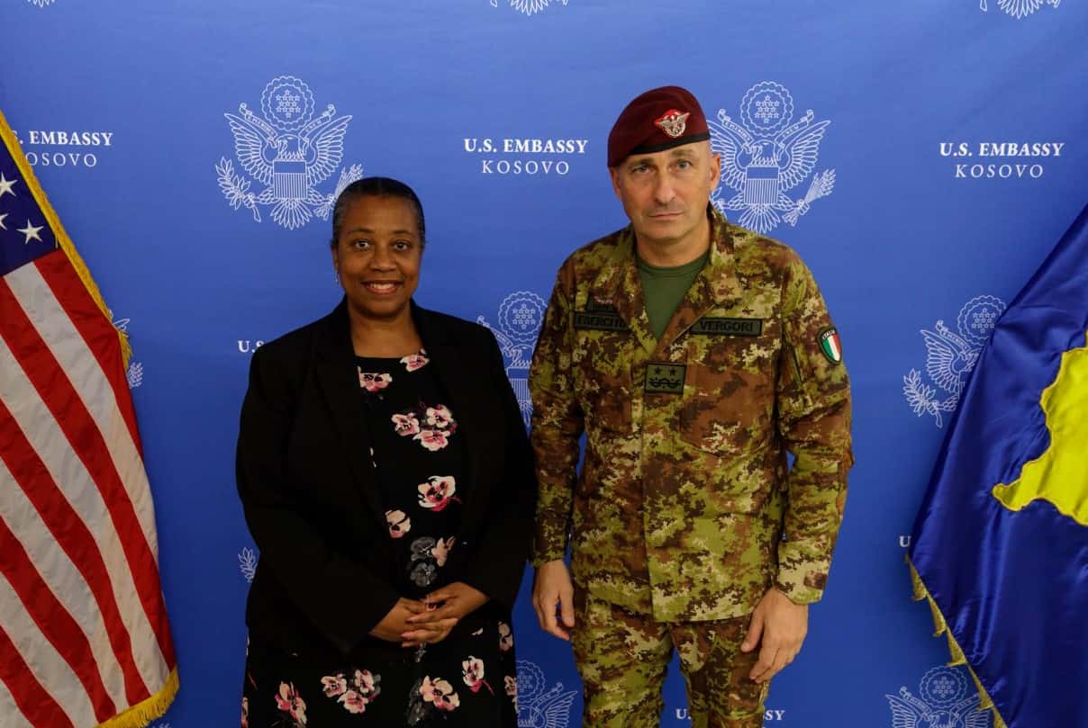 US reconfirms Support for KFOR