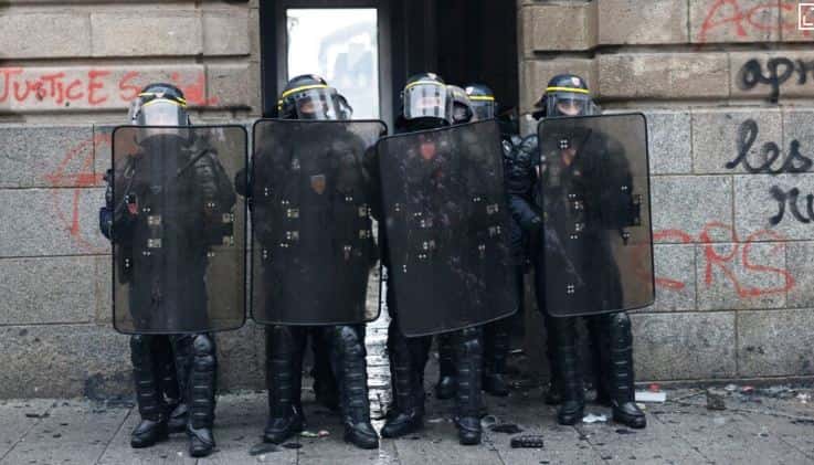 France: 70 thousand police officers standing for October 31st demonstrations
