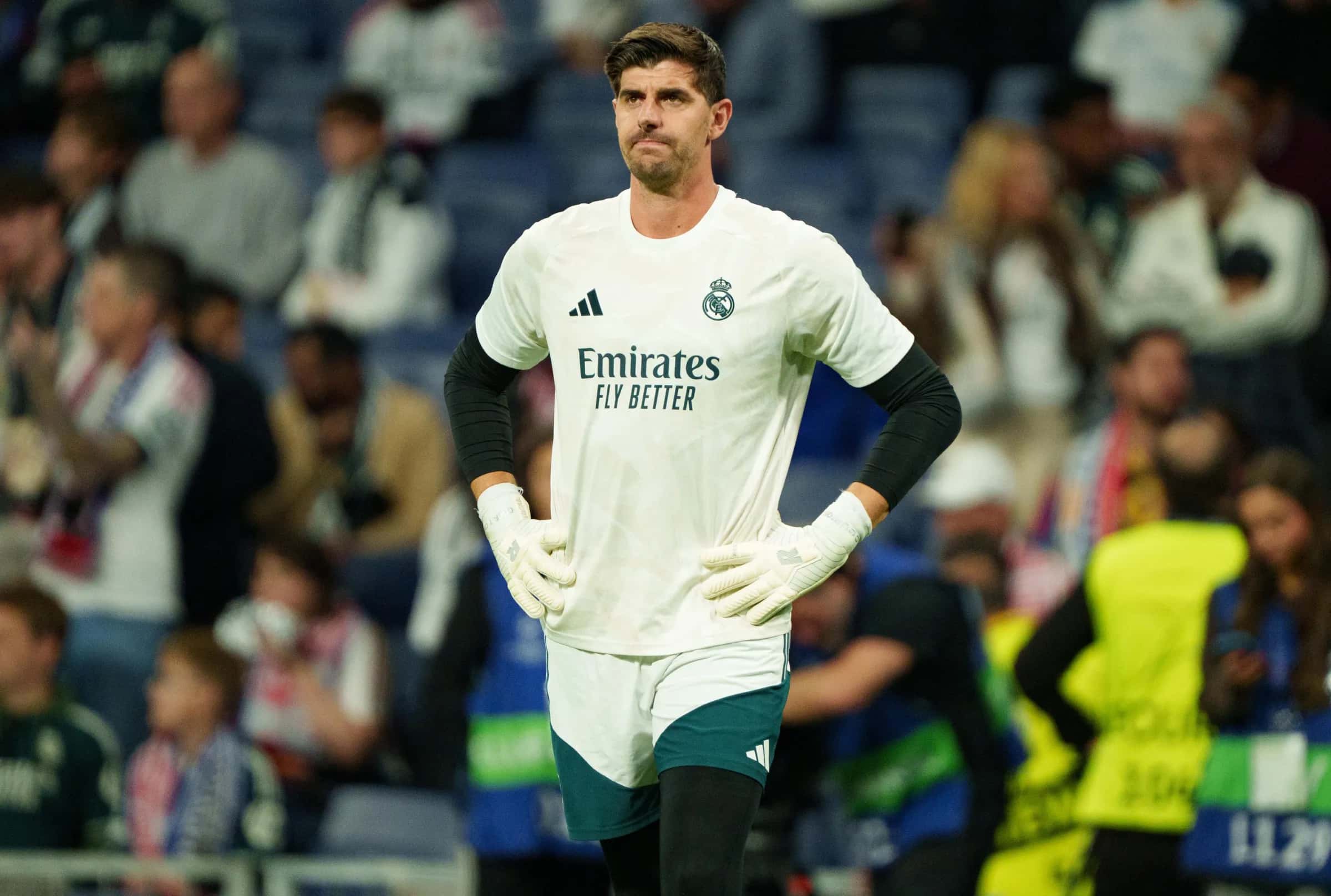 Courtois does not give up, intends to start at El Classico.