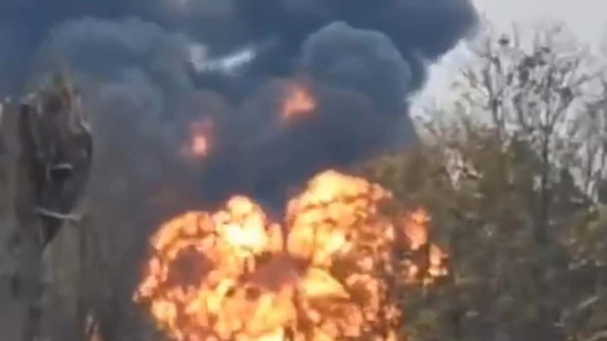 Russian fighter plane crashed, two pilots hurt