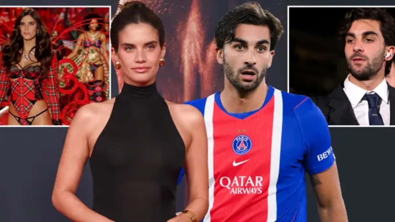 In a relationship with each other? Spain’s hero caught up with the model 9 years older