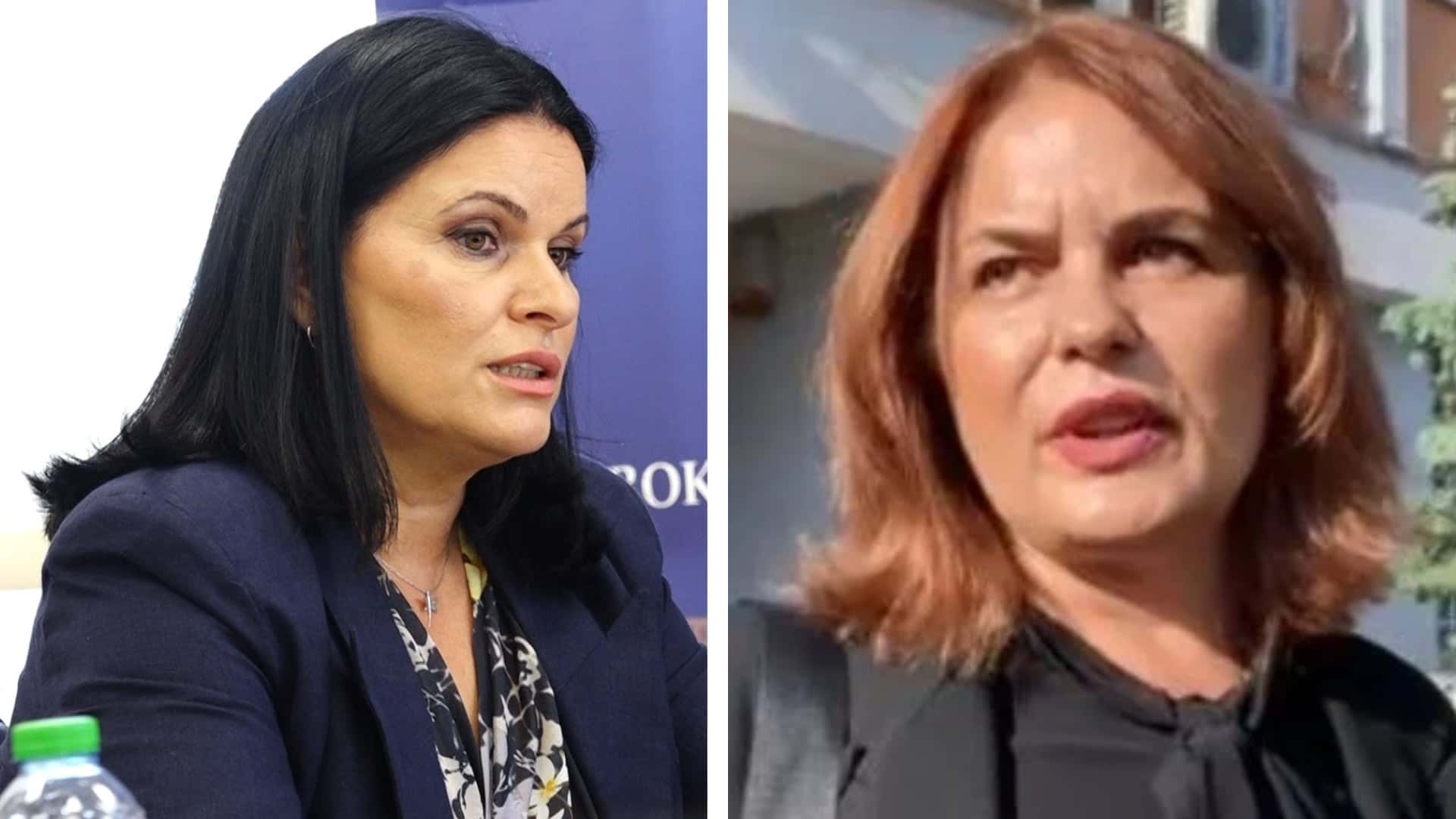 Peja Chief Prosecutor, Joy Vucetaj and Prosecutor Arlinda Nallban-Gacaferri regret