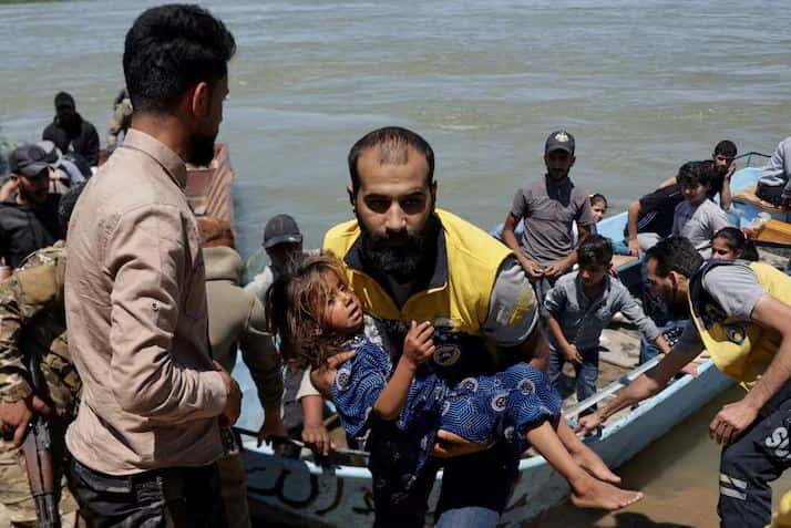 Seven dead of floods in Syria, five of them children