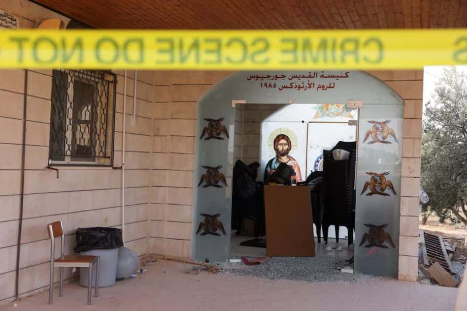 Eight killed and 40 wounded by attack on a church in Jordan