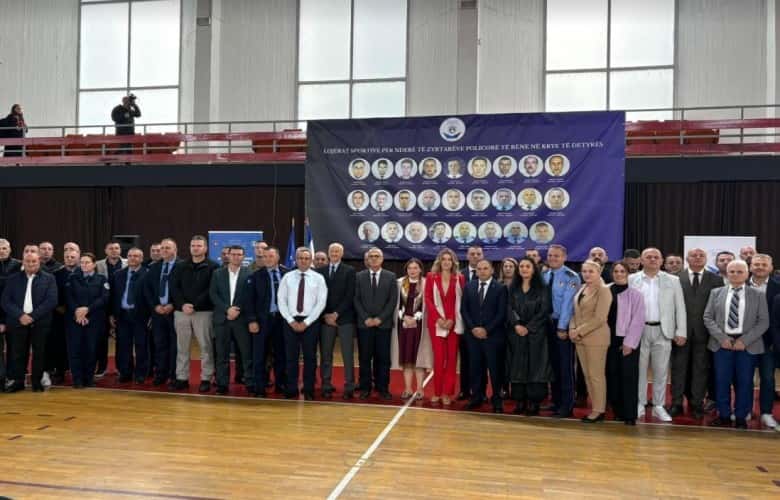 Kosovo police honour 26 members down top