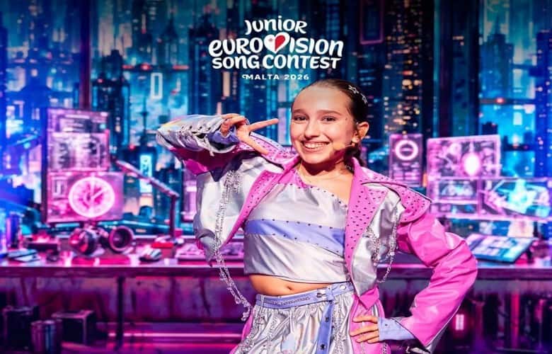 Tonight in Malta, Eslin Kurti represents Albania at Junior Eurovision 2026