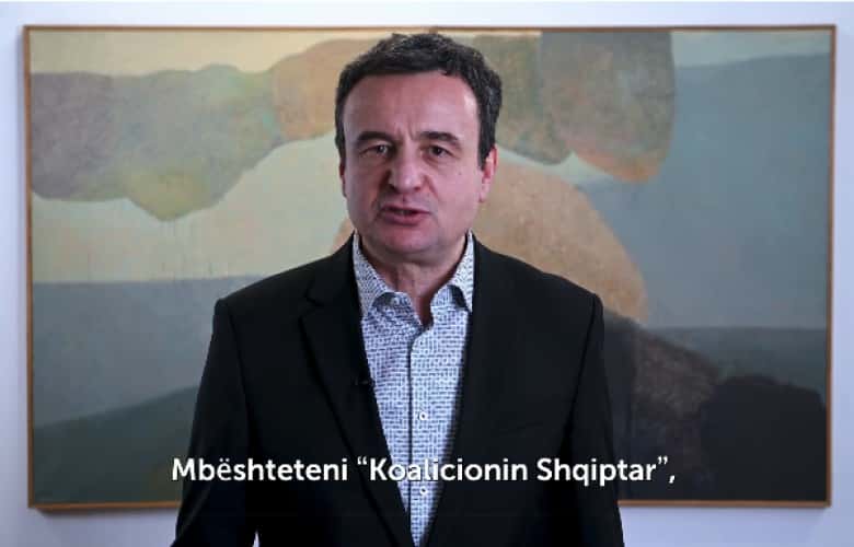 Kurti Albanians in Valley: Get out vote, back Albanian Coalition