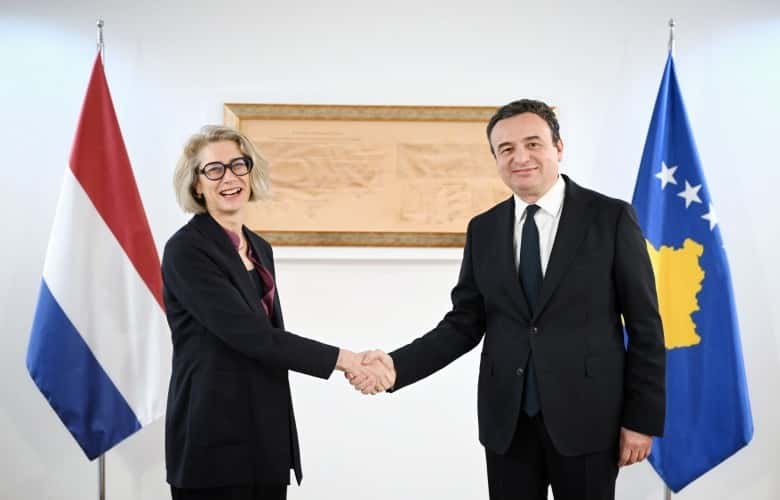Kurti meets new Netherlands ambassador, aims to enhance co-operation