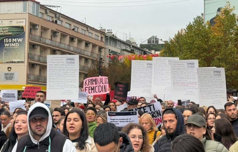 In Pristina protests Arlinda Zekaj murder