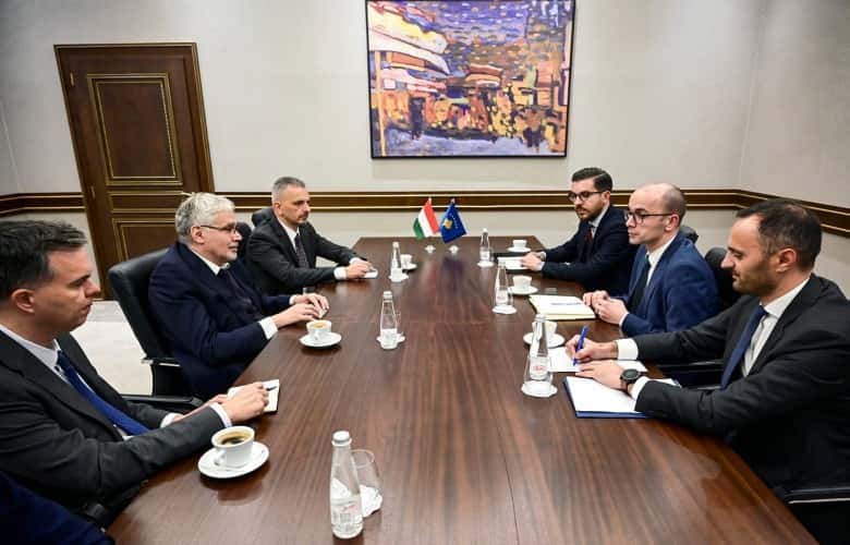 Ahmeti hosted meeting Hungary’s envoy for Western Balkans