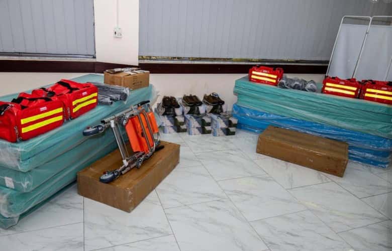 KFOR donates medical equipment to QKMF in Prizren
