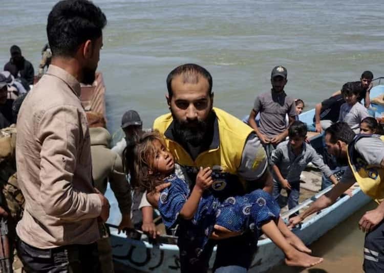 Floods strike Syria, seven dead, five of them children