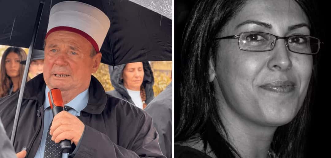 The imam with tears in its eyes at the burial of Arlinda Zekiaj: Did not ask for help did not come