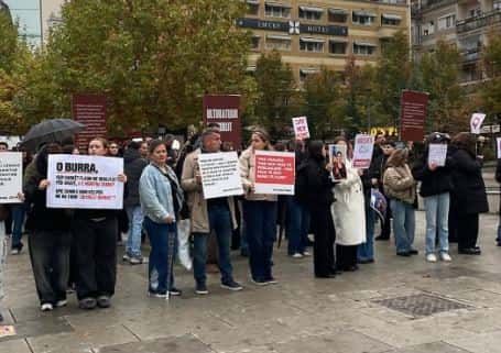 For the third consecutive day protests for Arlinda Zekaj, citizens seek justice in Pristina