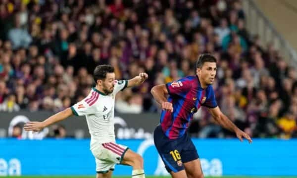 Pedri and Rodri lost to 13 balls at the El Clásico. Statistics reveal Barcelona problem.