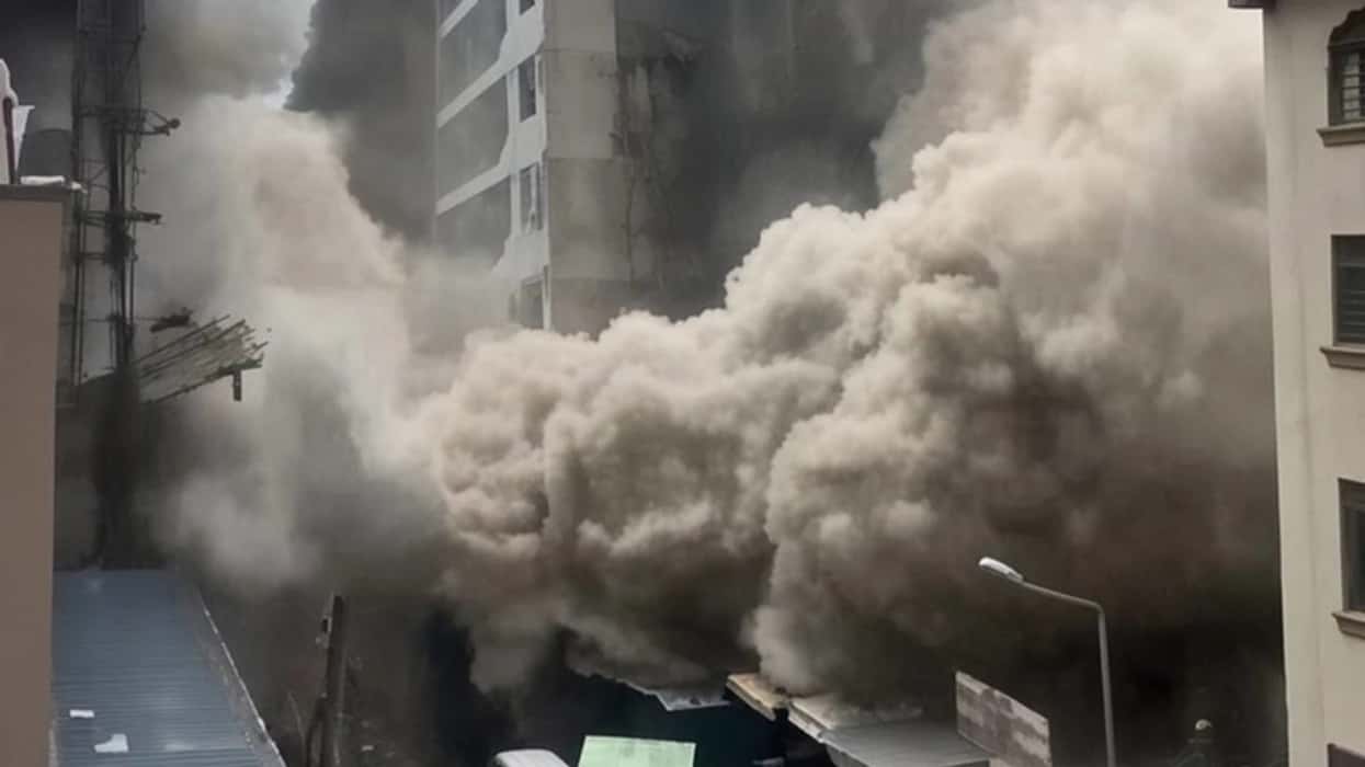 There’s a multistory building in Kenya, fear of people trapped under the rubble