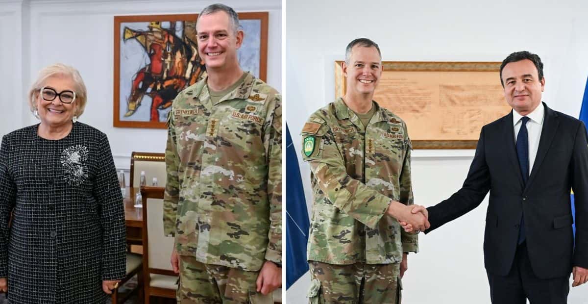 President, Kurti meet with NATO Supreme Commander in Europe, discuss security and defence