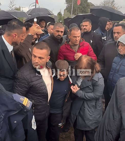 Amid pain and tears, Arlinda Zekaj’s son says goodbye to his mother
