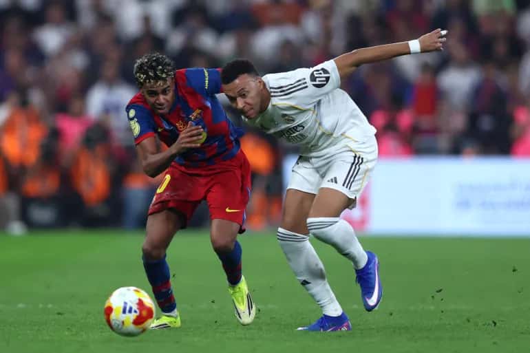 Real Madrid publishes El Cláscicon list, lacking Winnicius on Barcelona