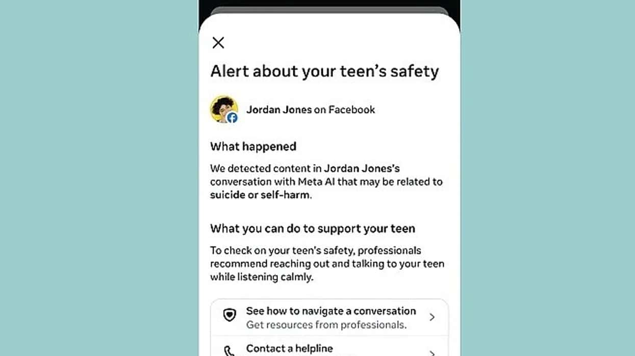 Meta will inform parents if teenagers seek the content of suicide and self-insulting