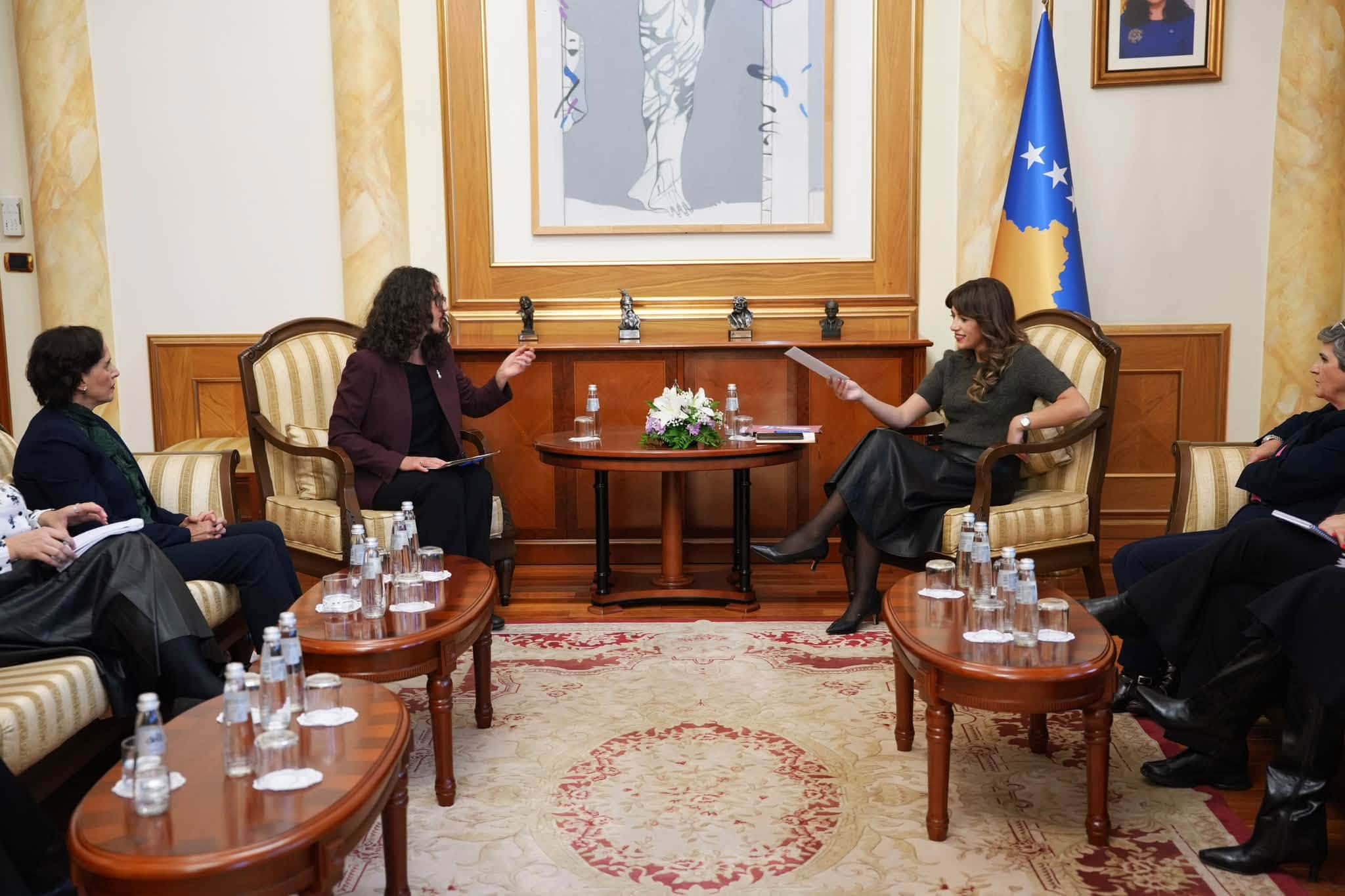 Haxhiu meets representatives of Kosovo Women’s Network, discuss parliamentary gender agenda