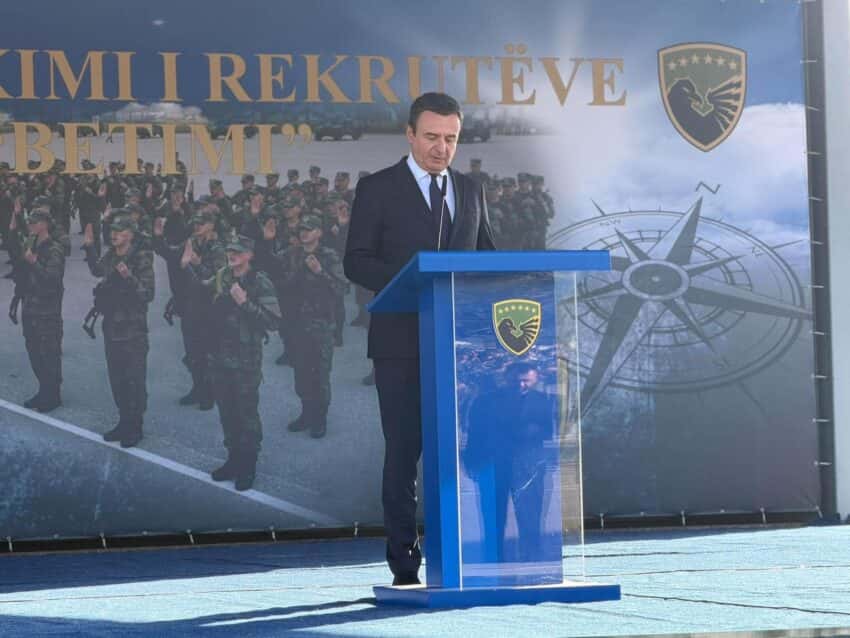 Kurti: We will invest over 1 billion euros in military during this mandate