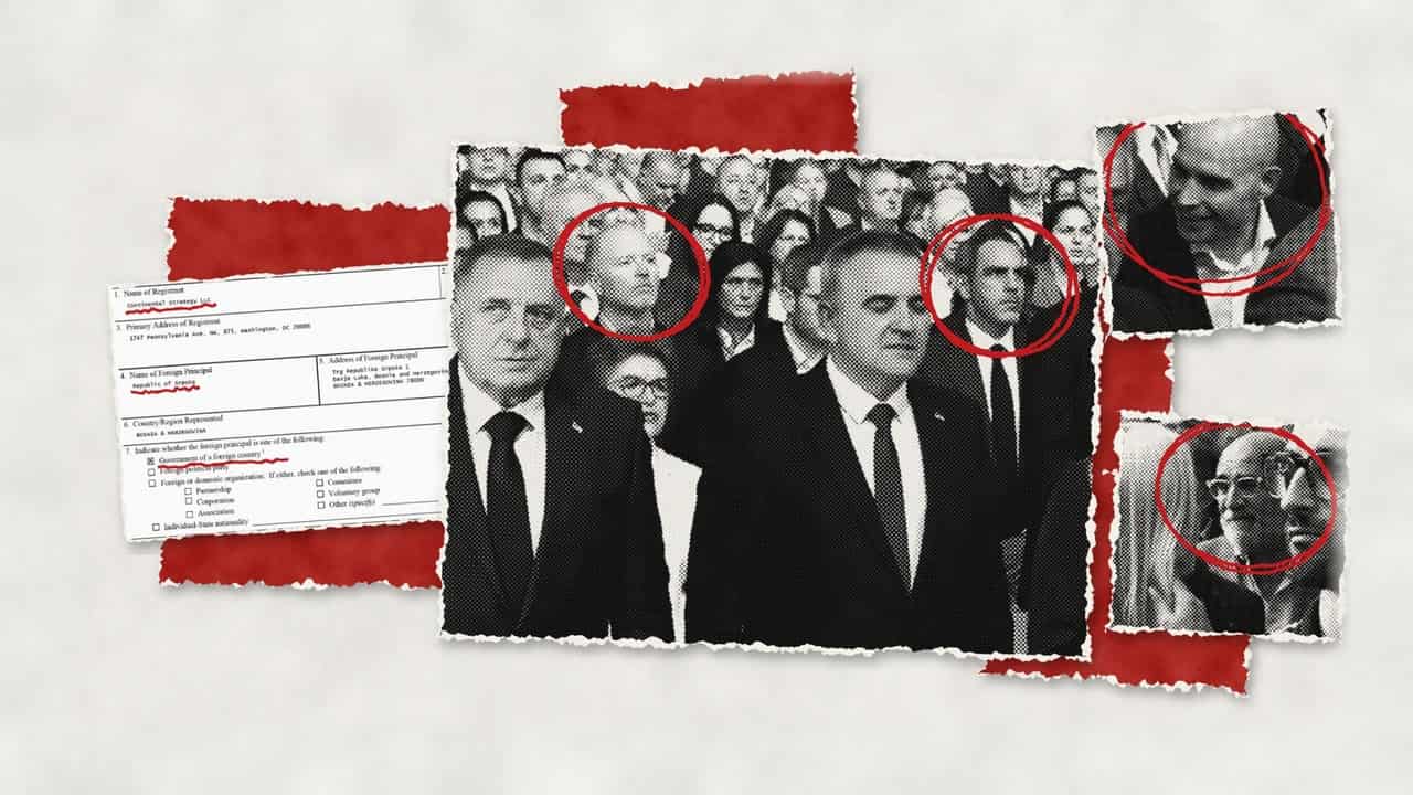 Mujanovic: Dodik’s regime, supported by China and Russia, hired Trump people they appear at his party rally