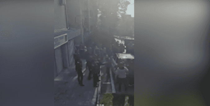Two police officers injured by stone attack and pyrotechnic vehicles at Serbia’s Lazarevac