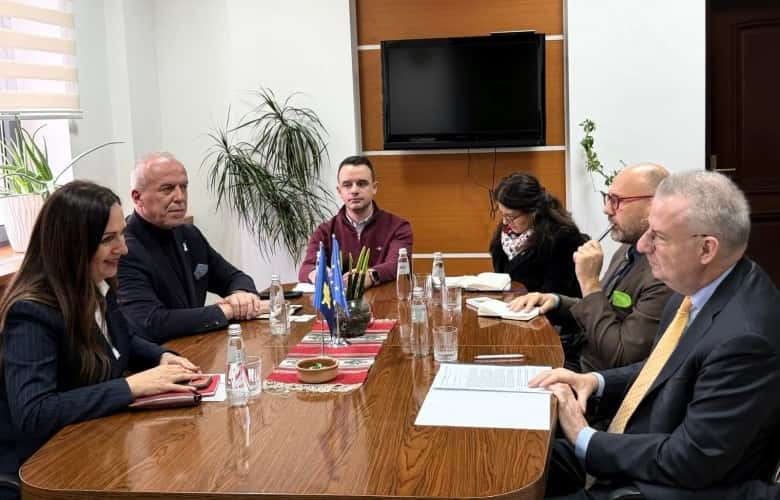 Schuebel, meets with Nagavci, discuss Kosovo’s European integration