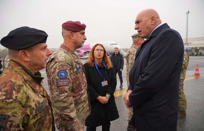 Crossetto: Grateful for Italian Soldiers Injured and Dare