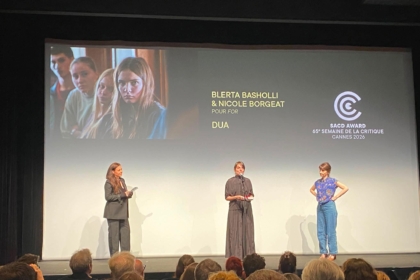 Ambasada e Francës uron regjisoren kosovare dhe ekipin e filmit “DUA” që fitoi çmim në Festivalin e Kanës: Sukses i madh
