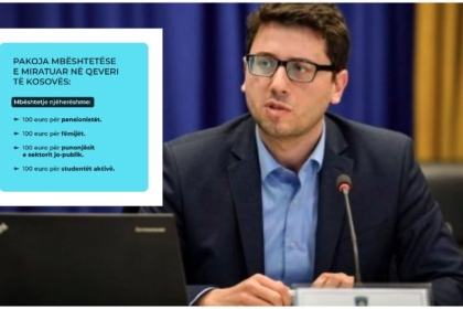Murati me grafikë për 100 eurot që mori vendim qeveria – studentët dhe punëtorët e sektorit privat duhet të aplikojnë për to