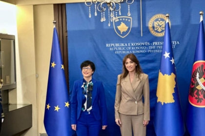 Haxhiu pas takimit me Marta Kos: Biseduam për rrugën evropiane të Kosovës