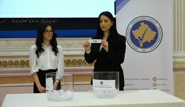AAK-së i bie numri 128 për zgjedhjet e 7 qershorit AAK-së i bie numri 128 për zgjedhjet e 7 qershorit