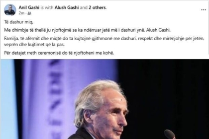 Ndërron jetë ish-ministri i Shëndetësisë, Alush Gashi