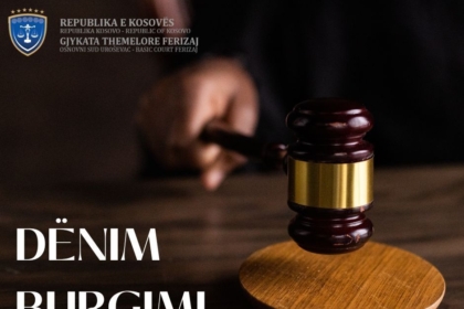 Dënohet edukatorja në Ferizaj me 11 muaj burgim dhe 6 mijë euro gjobë për keqtrajtimin e dy fëmijëve në një kopsht