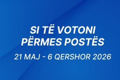 Sot nis votimi përmes postës