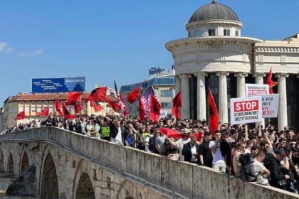 Studentët shqiptarë sot protestojnë në Shkup, duan gjuhë e drejtësi