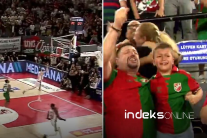 E jashtëzakonshme në Turqi, basketbollisti realizon pikë në sekondat e fundit dhe shpëton skuadrën nga rënja