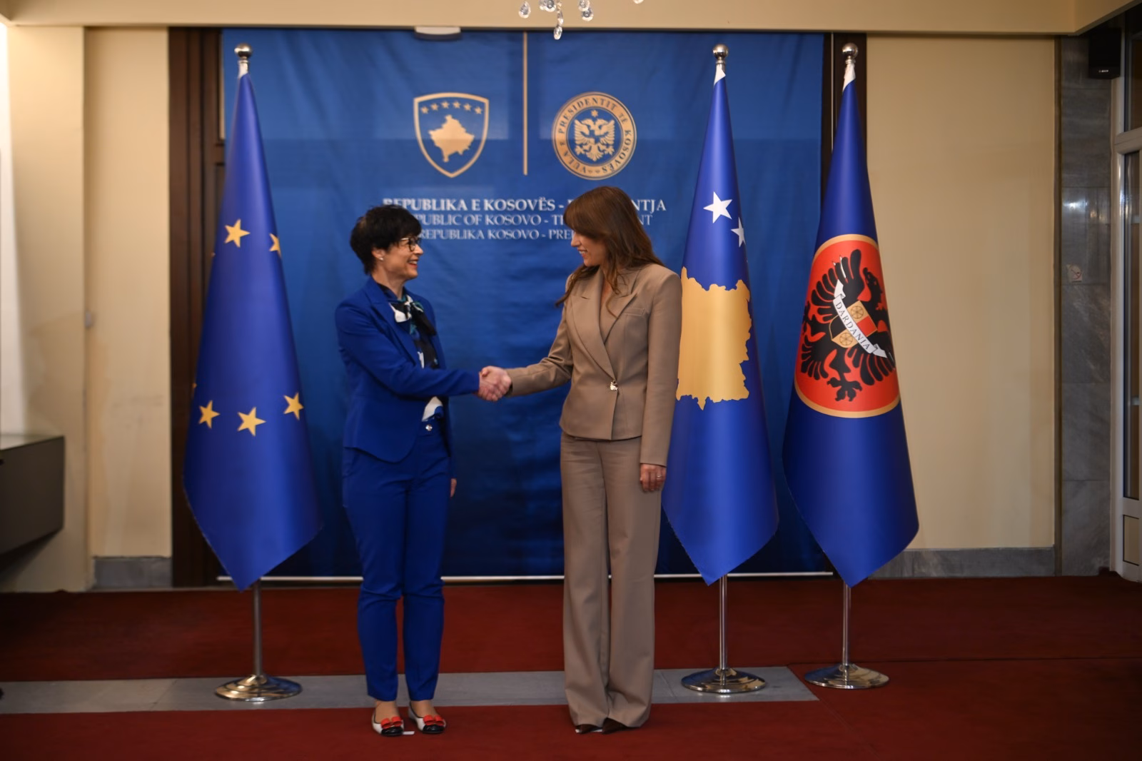 Haxhiu pas takimit me Marta Kos: Kosova në BE është zgjedhje strategjike dhe e qytetarëve