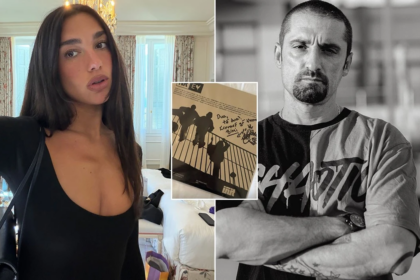 Dua Lipa publikon fotografi me albumin që BimBimma ia dërgoi dhuratë nga Kosova: Dua të dua, krenarë që të kemi