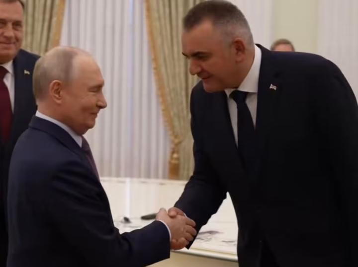 Dodik takon Putinin në Moskë pesë ditë para zgjedhjeve në Bosnje