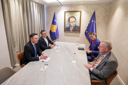 Funksionalizimi i institucioneve dhe zhvillimet aktuale politike, shefi i Zyrës së BE-së shkon për vizitë në LDK