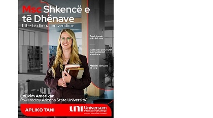 Studio Master në Shkencë e të Dhënave në UNI – Universum International College, i Fuqizuar nga Arizona State University