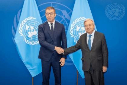 Mickoski-Guterres: U konfirmua bashkëpunimi i shkëlqyeshëm mes Kombeve të Bashkuara dhe Maqedonisë së Veriut